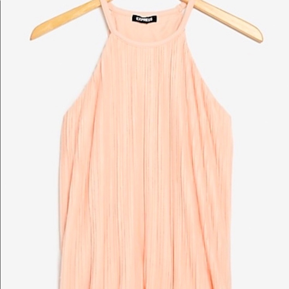 NWT Express high neck pleated Cami XL